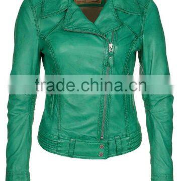 2015 ladies lamb genuine leather jackets