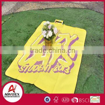 Flat Screen pattern printed picnic mat, Polar fleece waterproof mat, High quality outdoor picnic blanket