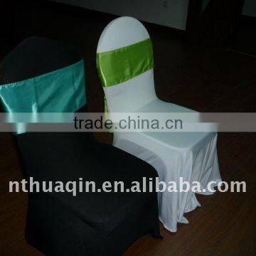 Standard satin chair sash and sash for decoration
