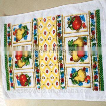 2015 unique custom wholesale microfiber softtextile kitchen towel