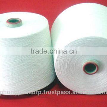 100% Polyester Ring Spun Yarn Made in Vietnam