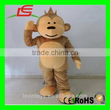 Wild Animal Happy Face Monkey Mascot Costumes For Western Halloween