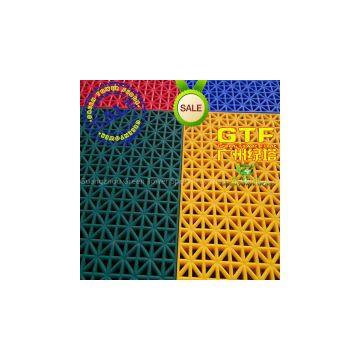 Outdoor Interlocking Floor Tiles Plastic Flooring, photo-2