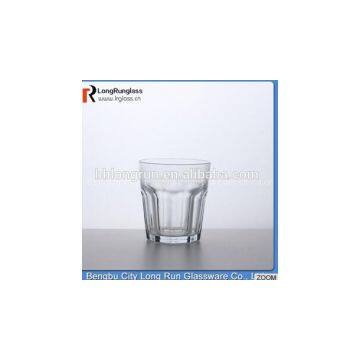 LongRun CIQ,FDA,LFGB,SGS Certification and Glass Drinkware Type glass tea cup rock glass with good quality
