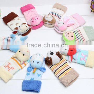 Autumn and winter leather brand new baby baby doll stereo dispensing floor socks socks wholesale factory outlets