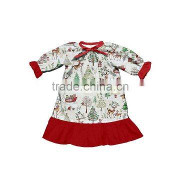 New Design Wholesale Baby Girl Boutique Matching Clothing Sets Smocked Baby Girl Dress photo-5