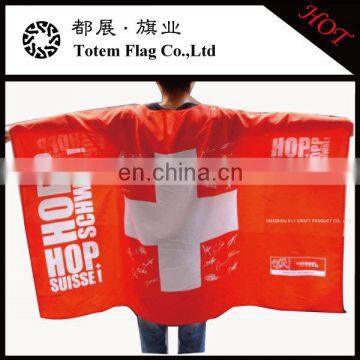 2017 hotsale National Festival Gift Custom Country body Cape Flags