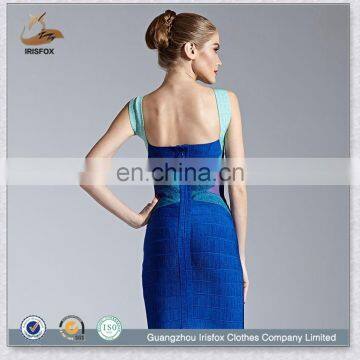 2016 Ombre Dress Sexy Prom Dress For Girls Tight Bandage Dresses photo-3
