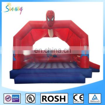 Halloween inflatable spider,inflatable jumping castle,inflatable spider man bouncy castle