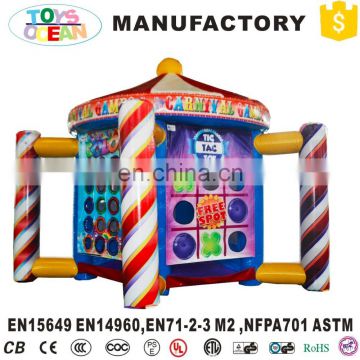 outdoor custom interactive Inflatable carnival fun games for kids and adults