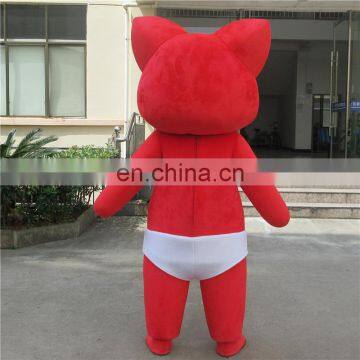 Adult Size Plush Ali Fox Mascot Costume for Sale photo-3