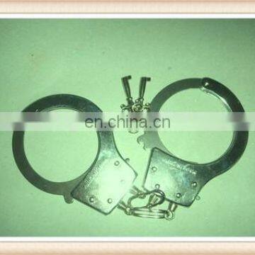 Yingxing silvery color kid metal handcuff toy