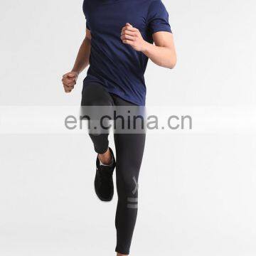 Men Blank Pattern Gym Tshirts Custom Printing Logo Embroidery Wholesale photo-4