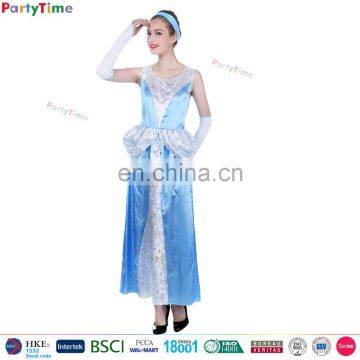 halloween cosplay fancy dress cinderella dresses adult costume