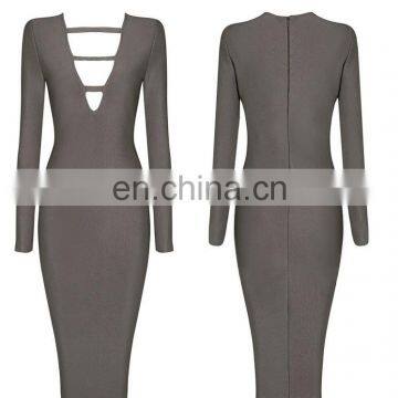 Hot selling high quality evening bandage dress for girls and ladies