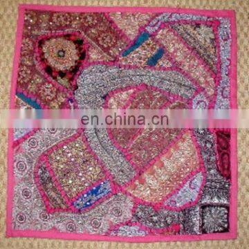 Silk and patchwork Cushion Cover Wholesaler