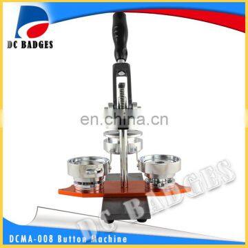 New style Low Cost Compatible with other shapes molds Metal Coins Making Machine Inserting Round Button badge machine