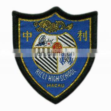 Embroidered Woven Patch Woven Labels with garment