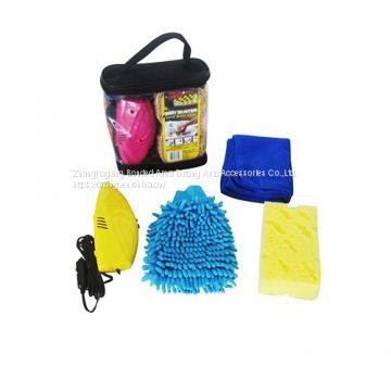 5pcs Auto car cleaning wash tools combination kit with vacuum cleaner