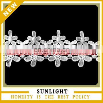 2015 wholesale lace trim sequin lace trim eyelash lace trim