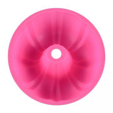 Free Sample Food Grade Heat resistant Nontoxic Silicone Cake Mold Baking Mousse Pudding Mold Tool Big Muffin Cup