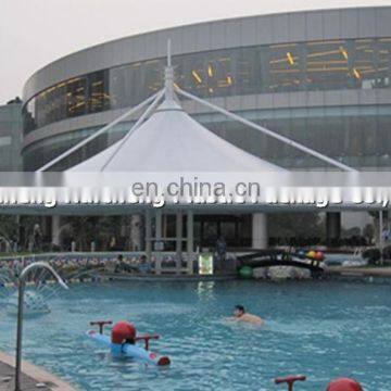 high quality swimming pool cover tent pvc woven fabric film