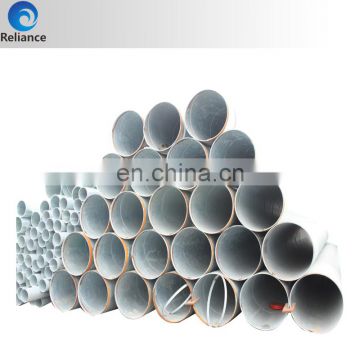 ASTM A53B round galvanized metal fence posts