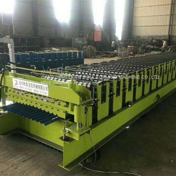 Trapezoidal Roof Sheet Roll Forming Machine Trapezoidal Metal Roofing Sheet Roll Forming Machine photo-2