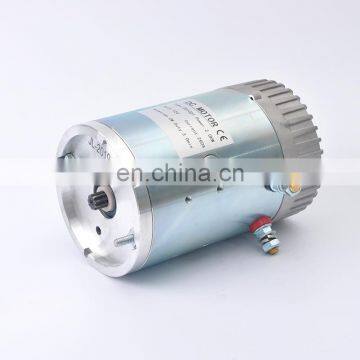 12V 1.6KW High Quality High Torque dc Electric Motor for Forklift O.D.114mm ZD1021 photo-2