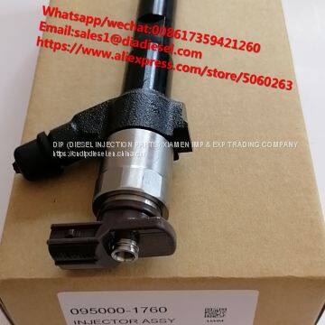 Diesel Fuel Common Rail Denso Injector 295050-1760 095000-1760 for MITSUBISHI 1465A439 for Sale