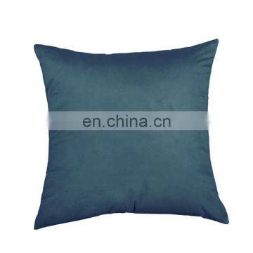 Wholesale solid color Fashion 45 x 45 Soft Sofa Velvet Cushion Cover