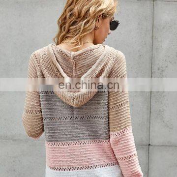 China Suppliers Knitted Round Neck Women Fashion Sweater photo-2