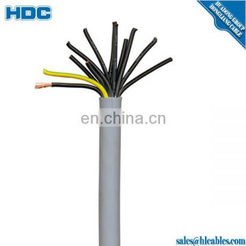 Flexible JZ-600-Y-CY Cable grey PE PVC sheath 300/500V CU/XLPE/IS/OS/SWA/PVC