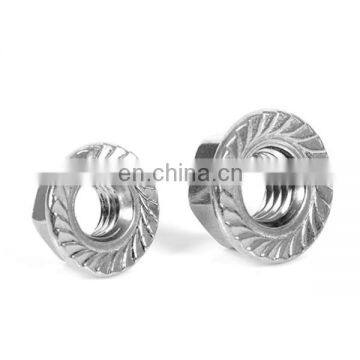 Alloy Steel Stainless Steel Hex Flange Nut DIN6923 Nut M10 Flange Nut photo-5