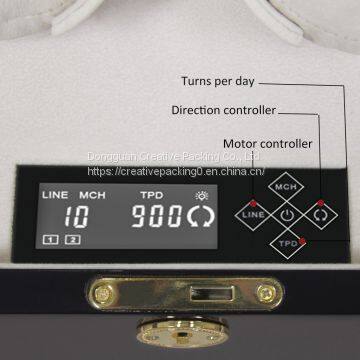 Japan Motor 2+0 Grids Piano Lacquer Dual Automatic Watch Winder Vertical Design Watch Winder photo-4