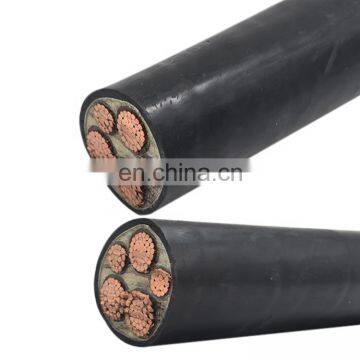 Waterproof flexible YJV electrical wire power cable