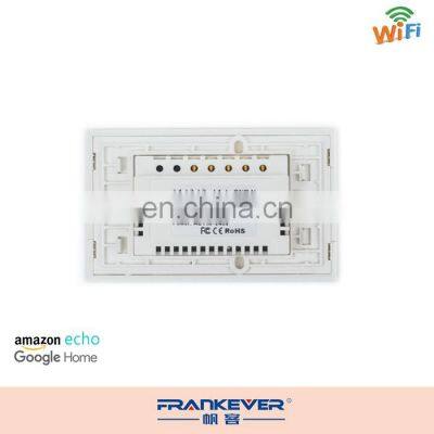 Frankever 2 Gang Smart Wifi Controlled Light Switch photo-4