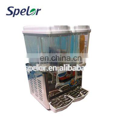 Reasonable Price Two Tanks Big Juice Dispenser Beverage Machine Restaurant