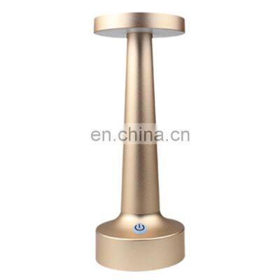 Aluminium Home Decorative Dumbbell Shape Table Lamp Adjustable Brightness Reading Led Desk Lamp photo-3