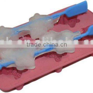 poker style 100% food grade Silicone ice tray