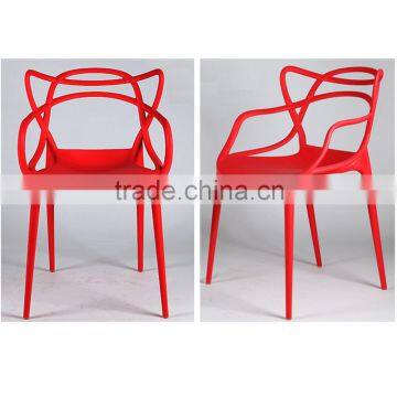 European Rattan Chair,Plastic Leisure Chair,Pierced Plastic Chair photo-3