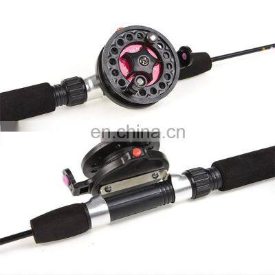 Winter Telescopic Fiberglass Ice Fishing Rod Set 90cm 100cm 2 Section Fishing Rod Short Throwing Fishing Rod Ice Fishing Rod photo-5