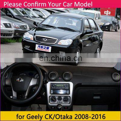 for Geely CK Otaka Echo 2008~2016 Anti-Slip Mat Dashboard Cover Sunshade Dashmat Protect Accessories 2009 2010 2011 2013 2014