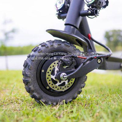 H-17 Fat Tires Dual-drive Off-Road Electric Scooter E Scooters Wholesale