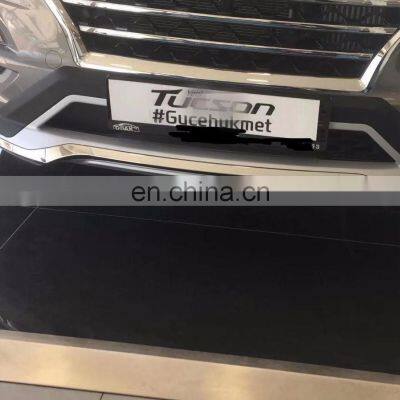 auto  parts ABS material  front and rear bumper guard protection bumper  guard  for 2019  hyundai Tucson new model