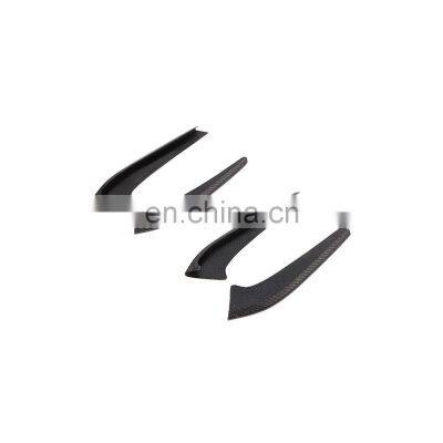 Carbon Fiber Front Bumper Vent Trims for Mercedes Benz AMG GT R 2016-2018 photo-4