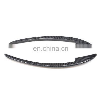 Carbon Fiber Front Canard Bumper Swim Fins for Ferrari 458 Base Coupe 2-Door 11-13 photo-3