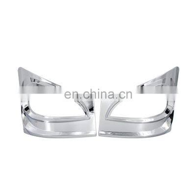 Wholesale Low Price Car Chrome ABS Material Corner Lamp Frame For Isuzu 700P