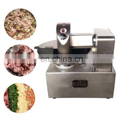 GRANDE Stainless Steel Meat Bowl Cutter 5L Small Bowl Cutter Meat Bowl Chopper for Sausage Vegetable Dumpling Stuffings