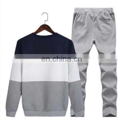 Wholesale Custom Autumn New Sportswear Suit Fashion Casual Men's Sweater Trend Long-sleeved Trousers Two-piece Trend